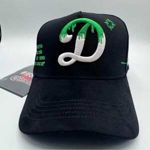 GALLO FINO X MARCA REGISTRADA  DOCTOR COLLAB BLACK SNAPBACK HAT